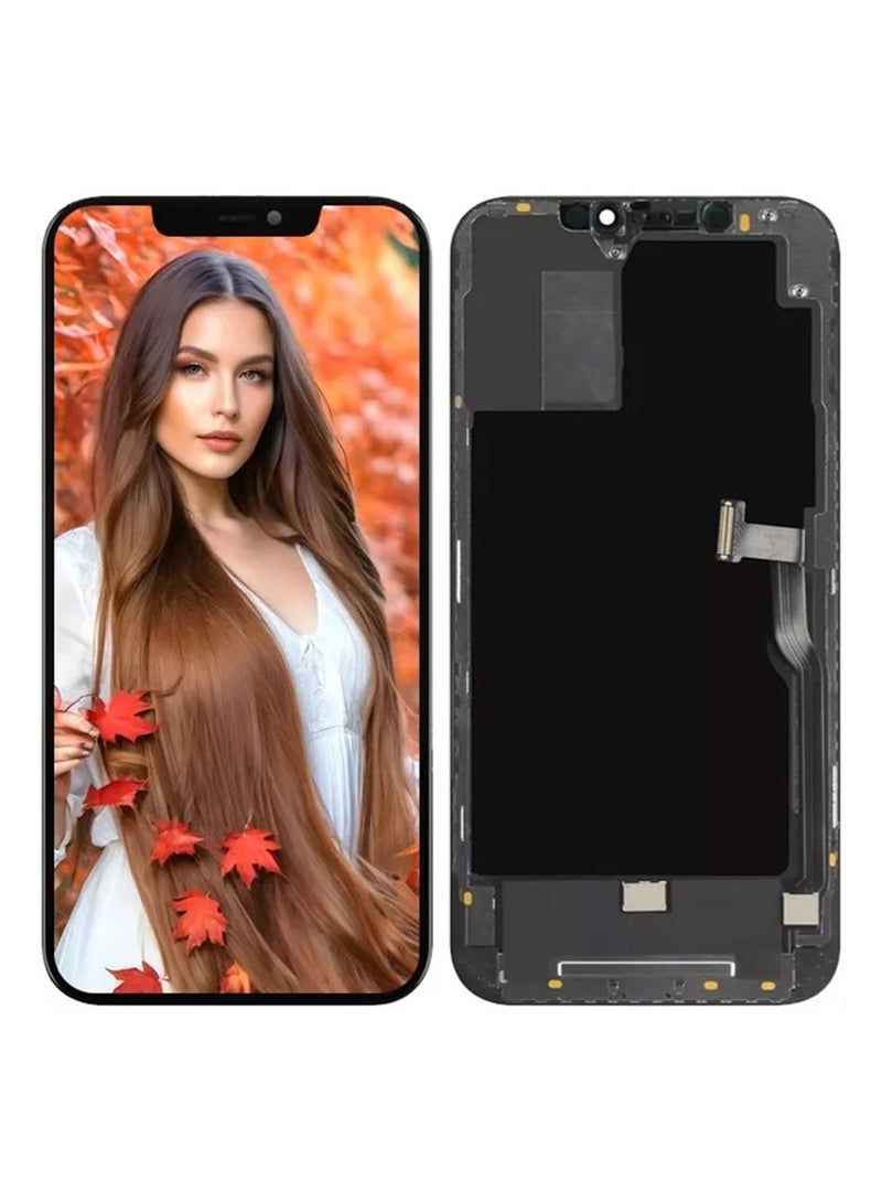 LCD Screen Digitizer Assembly For Apple iPhone 12 Black Black 