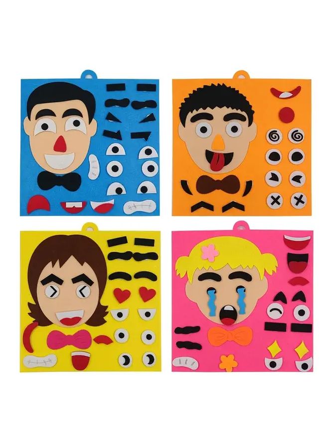 Kids Facial Expression Puzzle Stickers Educational Toy For Boys And Girls - Image 4