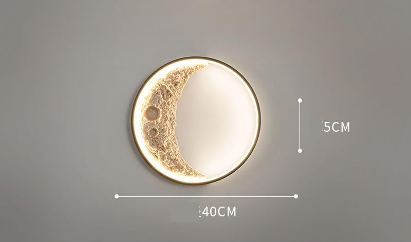 CITRA Led 300MM Moon Wall Light Outdoor Indoor Light - Warm White - Image 3