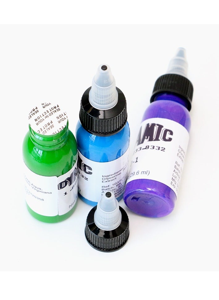 Generic - 1pc Color Tattoo Ink, Smooth Consistent 30ml Tattoo Practice Color Tattoo Pigment, Vegan Friendly Tattoo Color Perfect For Lining And Shading, (BD-2 Sky Blue) - Image 1