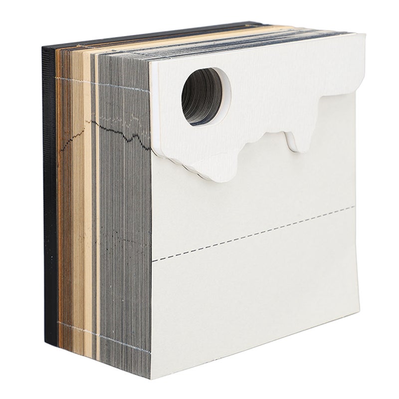 Castle 3D Memo Pad Multifunction 2024 Calendar Notepad Convenience Stickers with Light Christmas Gift - Image 5