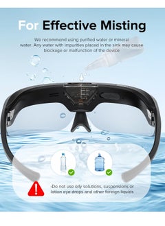 LC-dolida LC-dolida Eyespa Mist Mask Steam Eye Mask for Dry Eyes Heated Eye Care Device Eye Heated Nano Mist Spraye Portable Warm Compress Eyes Mister for Eyelid Eye Skin SPA Eye Steam Relief Dry Eye and Stye  - Image 2