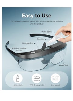 LC-dolida LC-dolida Eyespa Mist Mask Steam Eye Mask for Dry Eyes Heated Eye Care Device Eye Heated Nano Mist Spraye Portable Warm Compress Eyes Mister for Eyelid Eye Skin SPA Eye Steam Relief Dry Eye and Stye  - Image 4