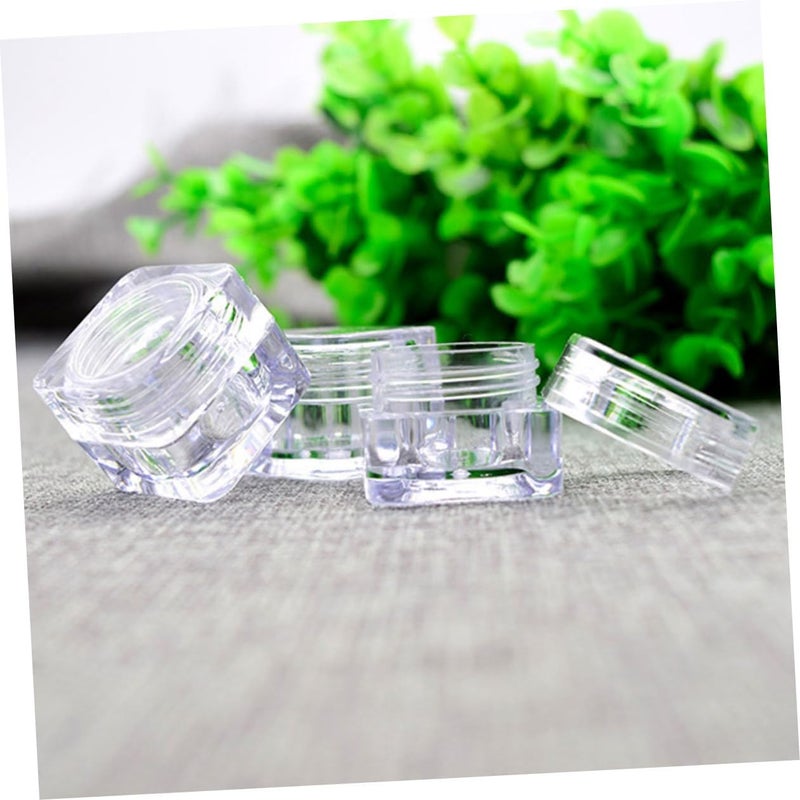 Uonlytech 10pcs 5g Refillable Cream Storage Jars with Screw Lids Portable Cosmetic Dispenser Containers for Travel Toiletries and Makeup Storage - Image 5