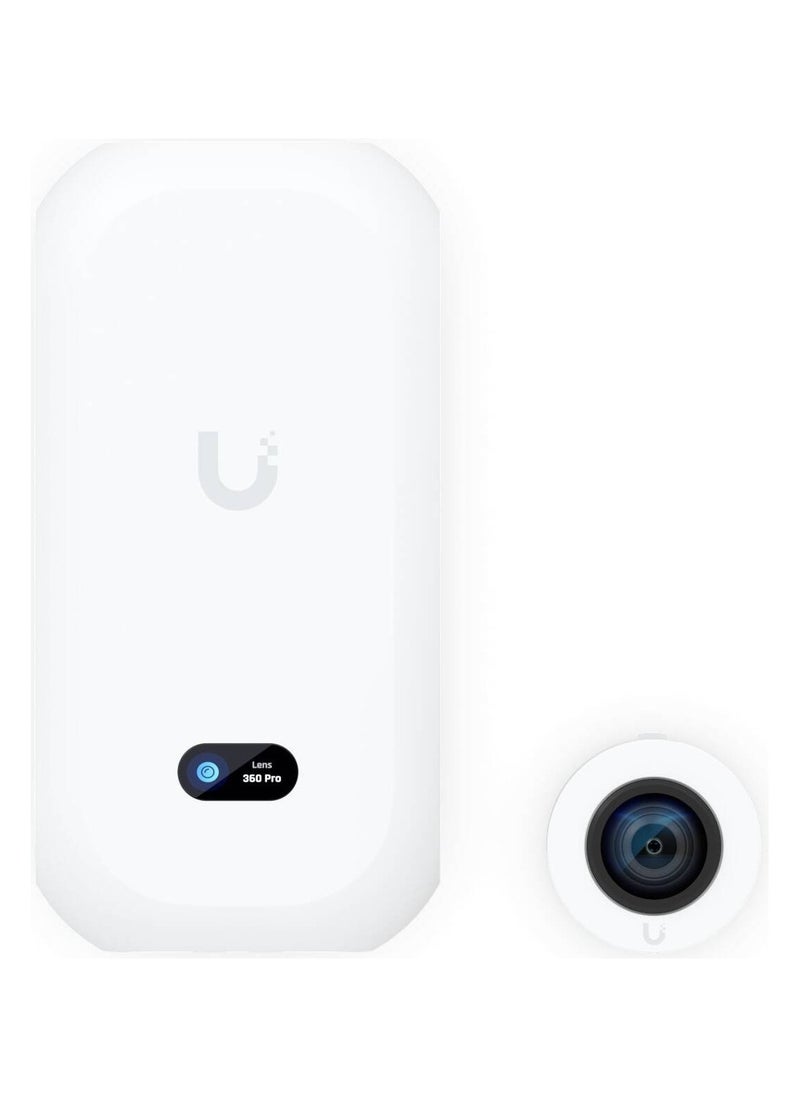 UBIQUITI AI Theta Pro Security Camera, 360° AI Theta System, 4K (8MP) Resolution, Advanced AI ( Detected People, Read License Plates), Quad-core Arm Cortex-A53 Based Chip, White | UVC-AI-Theta-Pro  - Image 2