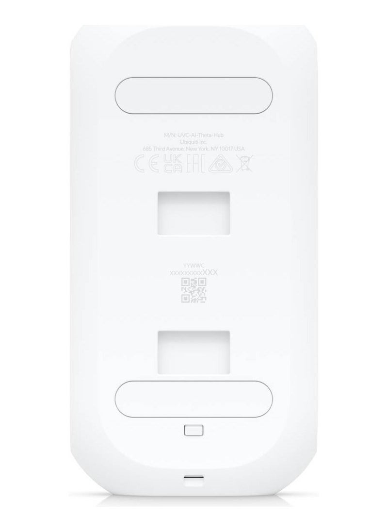 UBIQUITI - AI Theta Pro Security Camera, 360° AI Theta System, 4K (8MP) Resolution, Advanced AI ( Detected People, Read License Plates), Quad-core Arm Cortex-A53 Based Chip, White | UVC-AI-Theta-Pro - Image 1