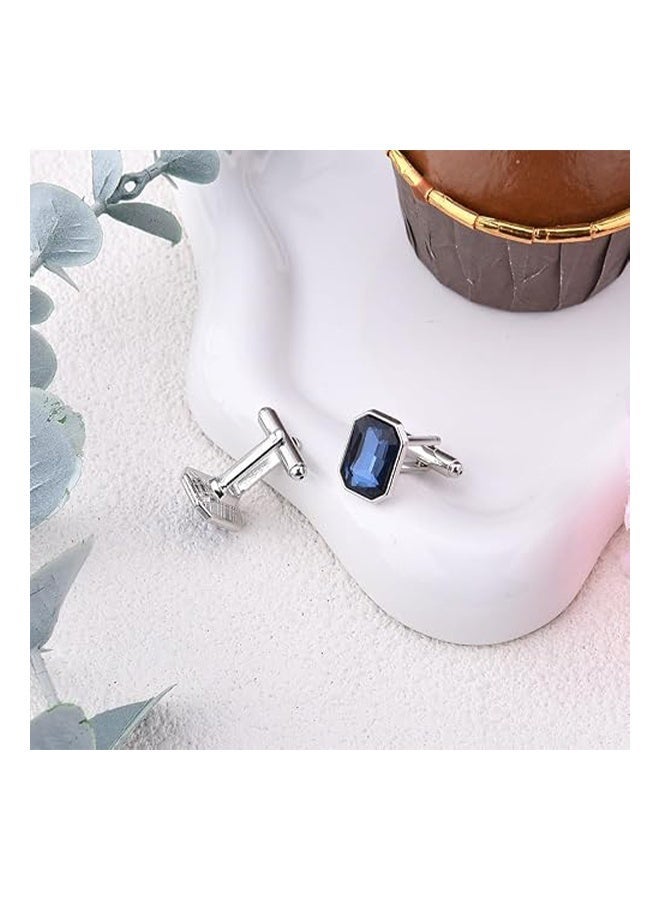 KANGLI 1 Pairs Men's Cufflinks, Shirt Suit Cufflinks, with Classic Calm and Unique Design are Suitable for Formal occasions and Daily Mens Accessories（with Cufflink Box） - Image 4