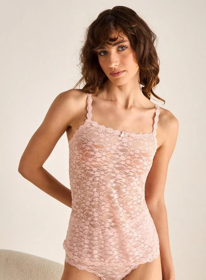 Splash FAV Shaping Camisole with Lace Texture