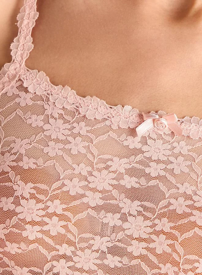 Splash FAV  Shaping Camisole with Lace Texture for Women | Best Price UAE