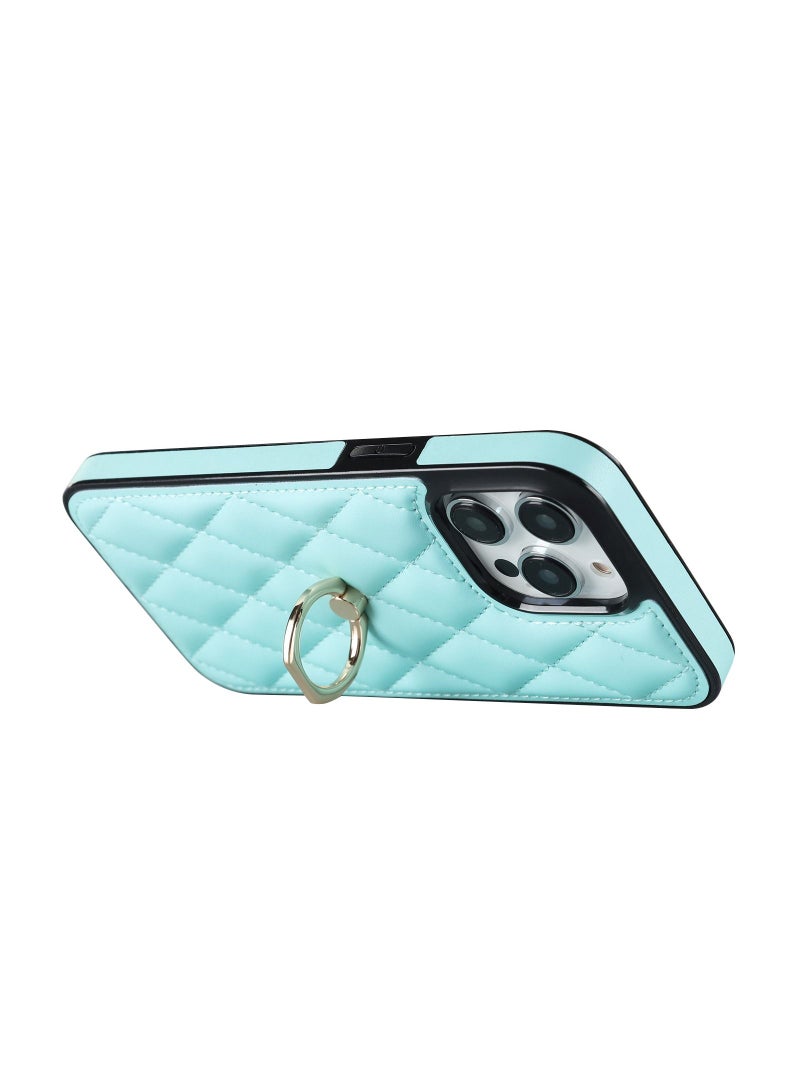 Suteni Back Cover Leather Ring Buckle Phone Case for iPhone  - Image 3