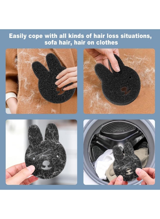 Meetion Pet Hair Remover for Laundry, 10 PCS Dog Cats Hair Remover for Laundry, Lint Catcher for Dryer, Reusable Fur Hair Catcher for Washer Machine, Remove Pet Fur, Hair, Lint from Clothes and Laundry  - Image 2