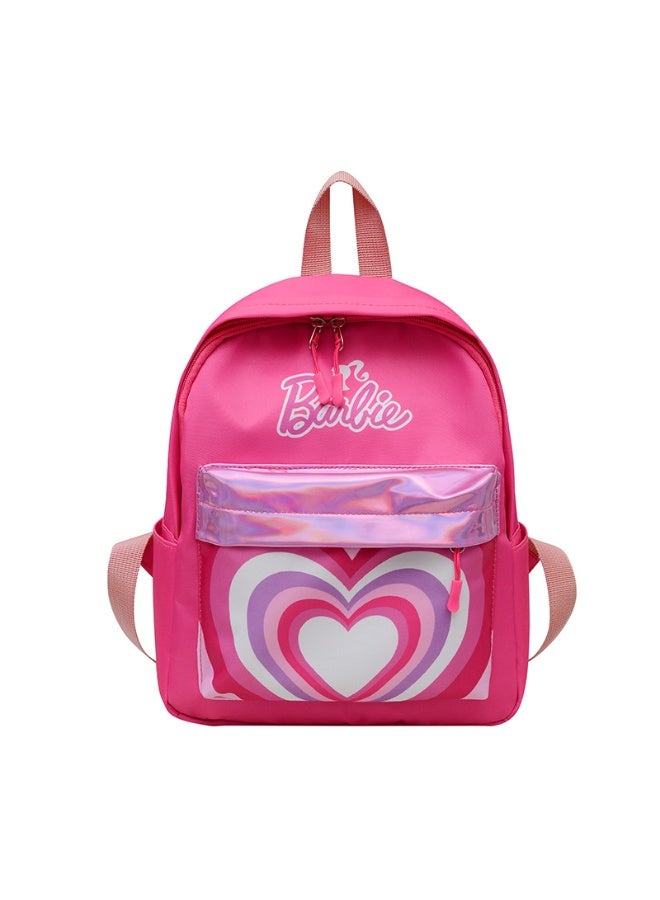 Barbie Princess Pink Children's Backpack Kindergarten Schoolbag Girl Cartoon Cute Baby Backpack Lightweight Travel Student Backpack - Image 1
