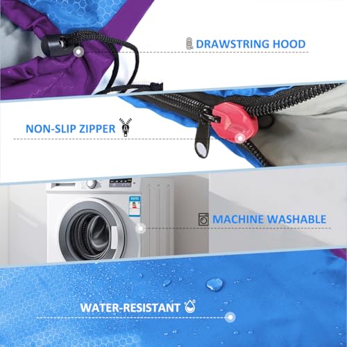 oaskys Camping Sleeping Bag - 3 Season Warm & Cool Weather - Summer Spring Fall Lightweight Waterproof for Adults Kids - Camping Gear Equipment, Traveling, and Outdoors - Image 5