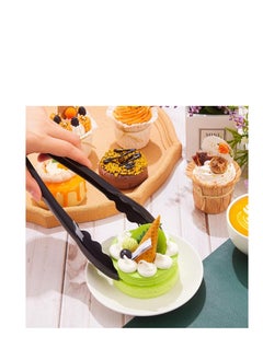 SYOSI 20-Piece Food Tongs, 9 Inch Plastic Serving Tongs, Disposable Serving Utensils Tongs, Ice Cube Tongs, Heavy Duty Plastic Salad Tongs for Kitchen Buffets BBQ Events Catering  - Image 5