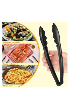 SYOSI 20-Piece Food Tongs, 9 Inch Plastic Serving Tongs, Disposable Serving Utensils Tongs, Ice Cube Tongs, Heavy Duty Plastic Salad Tongs for Kitchen Buffets BBQ Events Catering  - Image 4