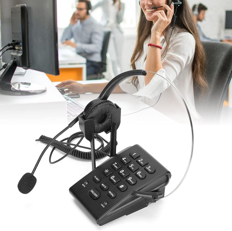 Market mainstream color picks Bewinner Call Center Phone Corded Telephone with Headset, 330° Rotating Omnidirectional Microphone & Soft Ear Pads for Office Home Business, Plug & Play All-round well-engineered practical build Global standard quality Cross product combo compatible Narrow & wide space compatible All consumer tier purchase options Periodic stock arrangement Local supply chain stock Integrated local logistics Public demand affordable quality On-demand local restock General standard compliant quality Compact design Nationwide delivery Multi warehouse process Mountain region eligible ship Easy clean surface Multi-market varied design options Integrated practical design Timely planned dispatch Precision made Shock rubber edge Multiple local stock source Modern look Market multi-use trusted quality - Image 4