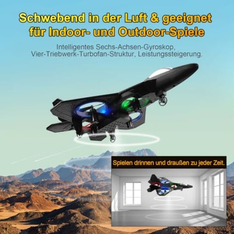 L0712 2.4GHz RC Aeroplane Drone - Image 2