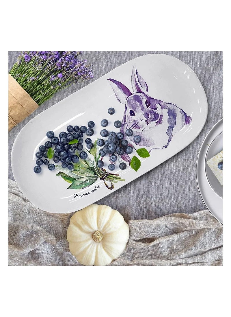 Oval Plate Dish 400ml Porcelain Rabbit Provence Design - pzsku/ZAAF2E03174EE83382404Z/45/_/1689332851/ccff34b4-b8ab-4488-8c2b-274fda640985