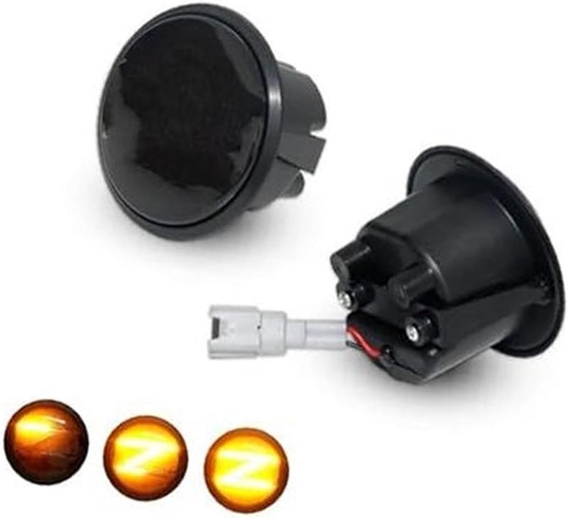 Wivplex LED Dynamic Amber Side Marker Lights for Nissan 370Z - Image 1