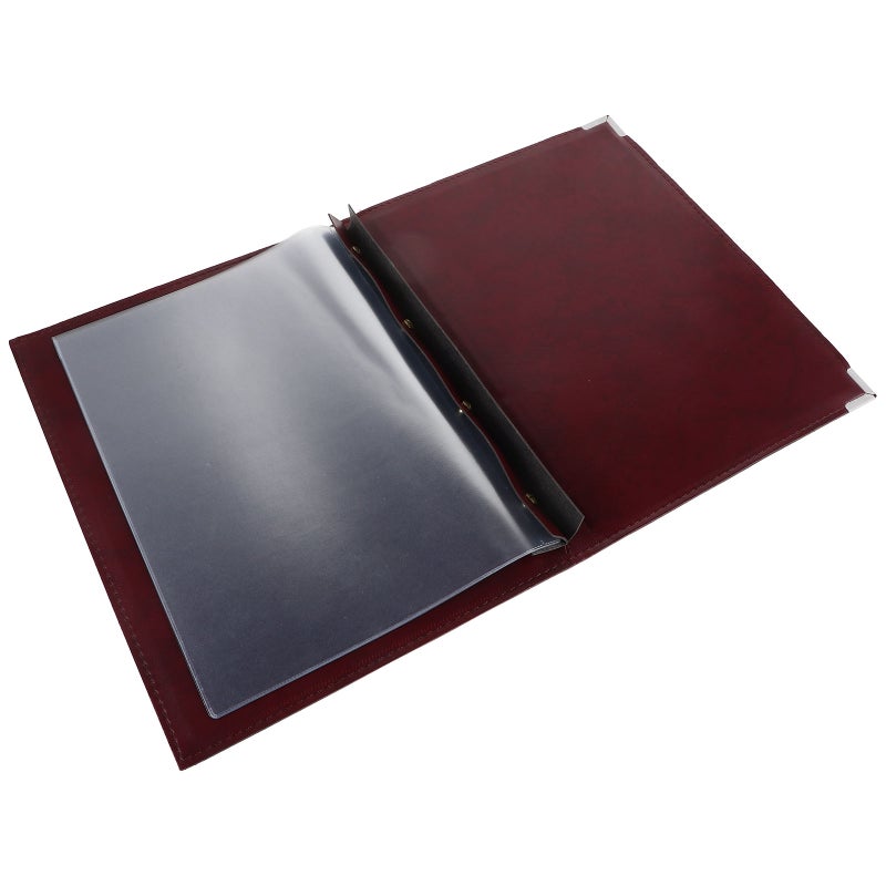 Restaurant Menu Cover 8 Menu Holder Clear Transparent Menu Cover Menu Folder Replaceable Menu Folder For Organize Your Menus - Image 1