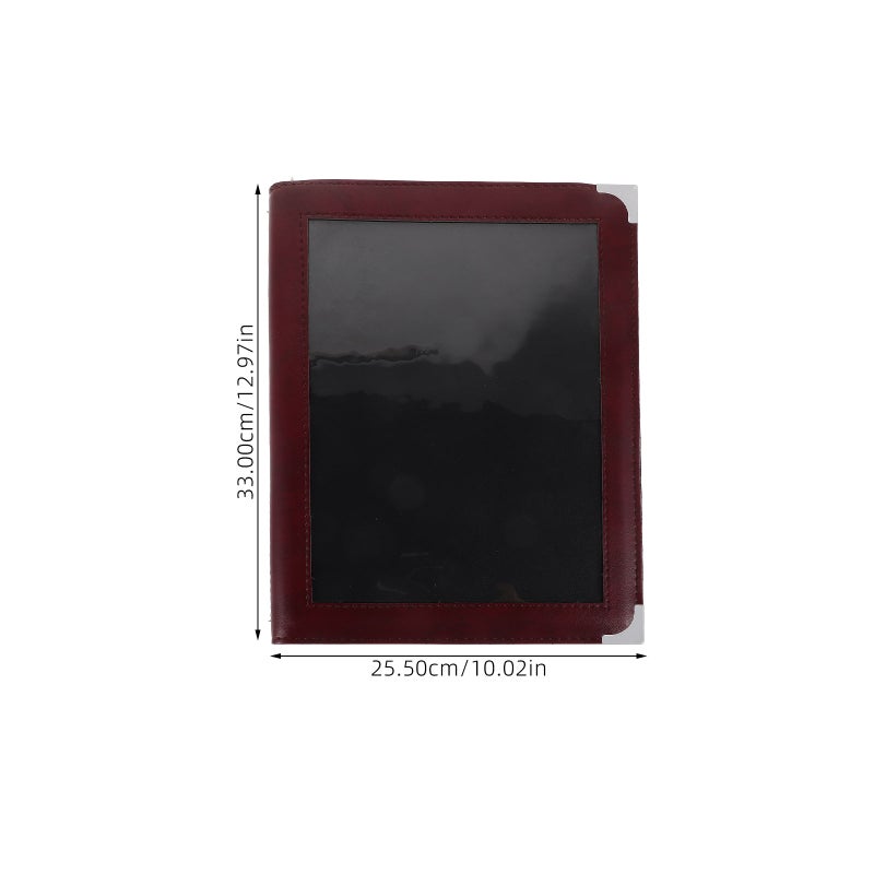 Restaurant Menu Cover 8 Menu Holder Clear Transparent Menu Cover Menu Folder Replaceable Menu Folder For Organize Your Menus - Image 5