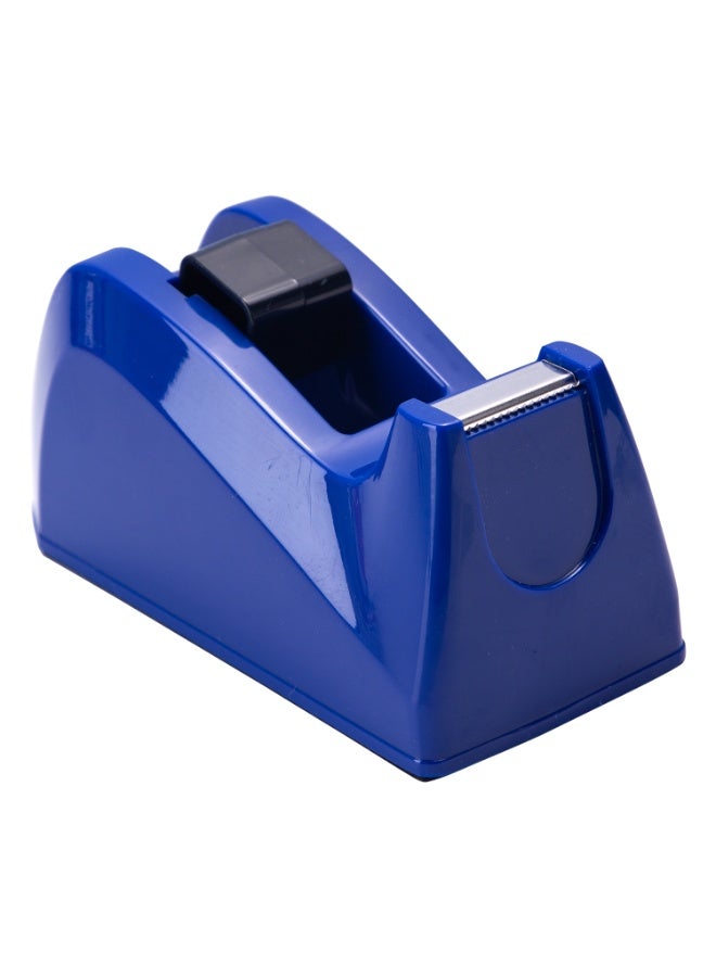 ديلي حامل شريط لاصق بقاعدة ثقيلة وتشغيل بيد واحدة للاستخدام المكتبي - أزرق كحلي - Image 2