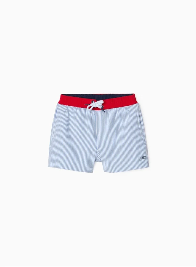 Zippy Swim Shorts for Boys 'You&Me', Blue/Red