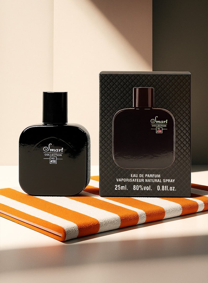 سمارت كولكشن  عطر رجالي من مجموعة فريش سمارت رقم 456 - 25 مل | عطر يدوم طويلًا للرجال برائحة مائية وعطرية - Image 1