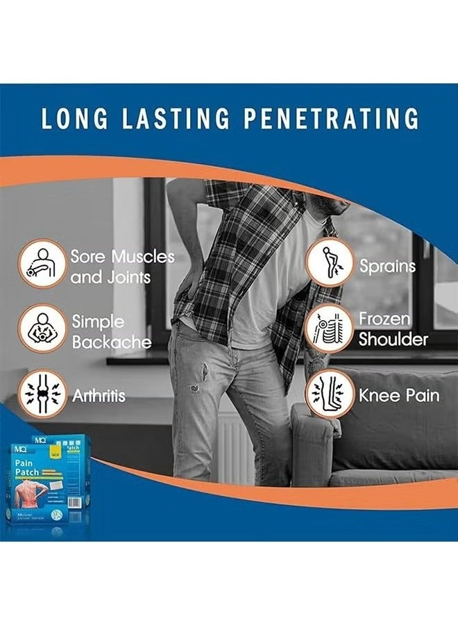 MQ Pain Relief Patch，60-Pain Relieving Patch Set ，Joint Lumbar Spine knee Shoulder Neck Adhesive Patch - Image 3