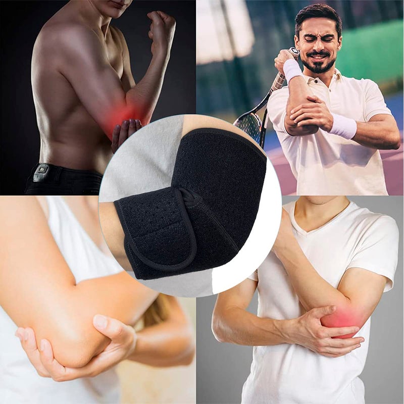 CINLITEK Adjustable Elbow Brace for Men & Women - Instant Pain Relief for Tennis Elbow, Golferâ€™s Elbow, Tendonitis & Arthritis - Advanced Support for Weightlifting, Gym, Sports Injury Recovery & Daily Use - Image 5