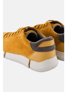 GEOX Men U Adacter A Lace Up Casual Shoes, Mustard  - Image 2