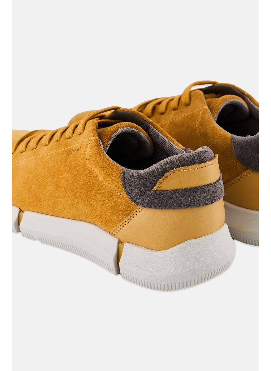 GEOX Men U Adacter A Lace Up Casual Shoes, Mustard  - Image 2