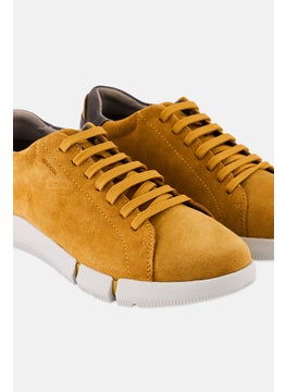 GEOX Men U Adacter A Lace Up Casual Shoes, Mustard  - Image 3