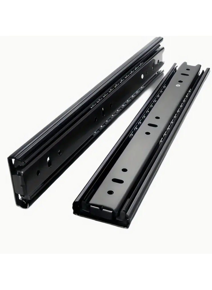Solid Rails For Load Runners Generic Ball Bearing Drawer Runner Cabinet Rail – Heavy-Duty Metal ...