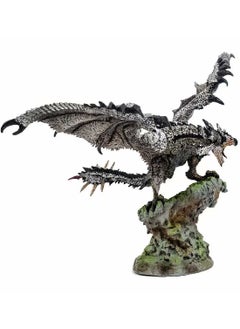 Anime Monster Hunter Silver Rathalos Model Doll Fan Collection Hand-made Ornaments