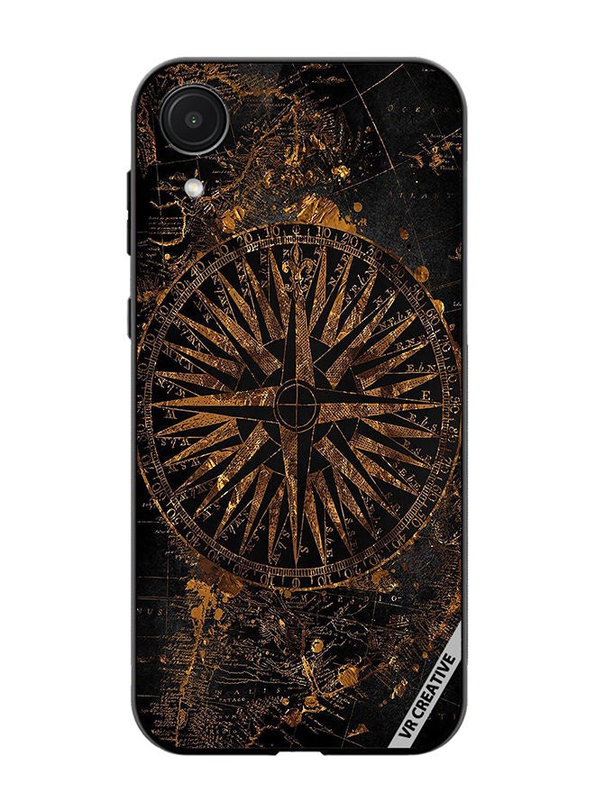 VR CREATIVE Protective Case Cover For Samsung Galaxy A03 Core Brown Shield Design Multicolour - Image 1