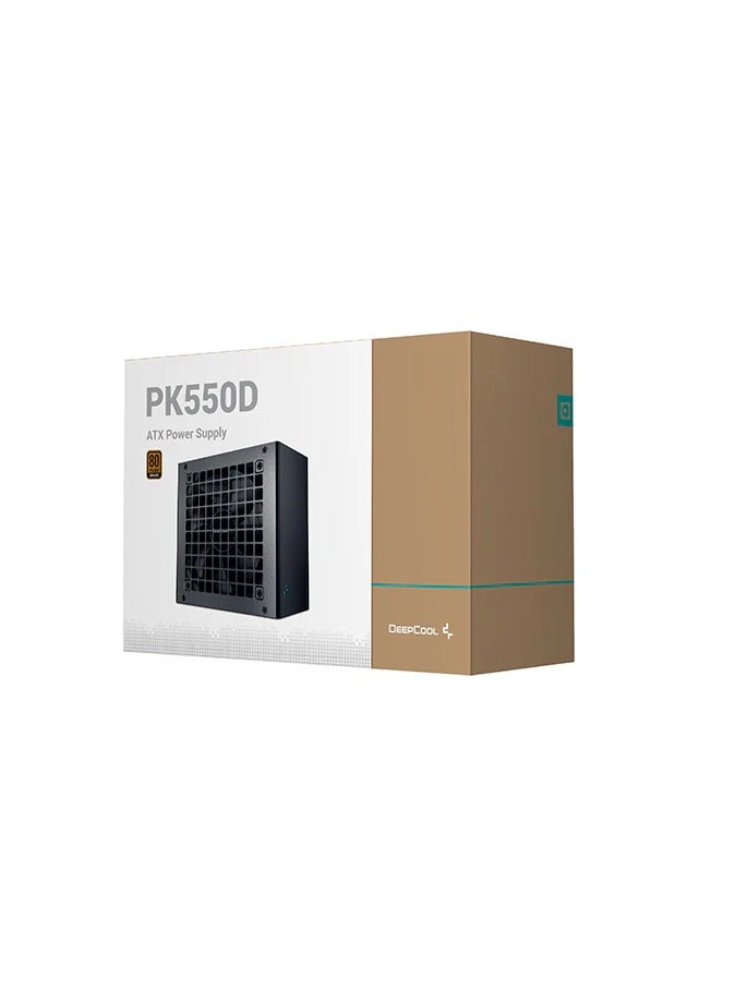 DEEPCOOL PK550D 80 PLUS Bronze Certified Power Supply, 550W Reliable Output, Low-Noise Cooling, Stable Performance, High-Efficiency Design for Gaming and Workstation PC Builds - Image 5