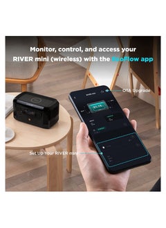 ECOFLOW EF ECOFLOW River Mini (Wireless) 210Wh Portable Power Station, Fast Charging, Sports AC, DC, Wireless Pad, and USB Outlets, Solar Generator (Solar Panel Not Included) for Outdoors, Travel & Camping  - Image 4