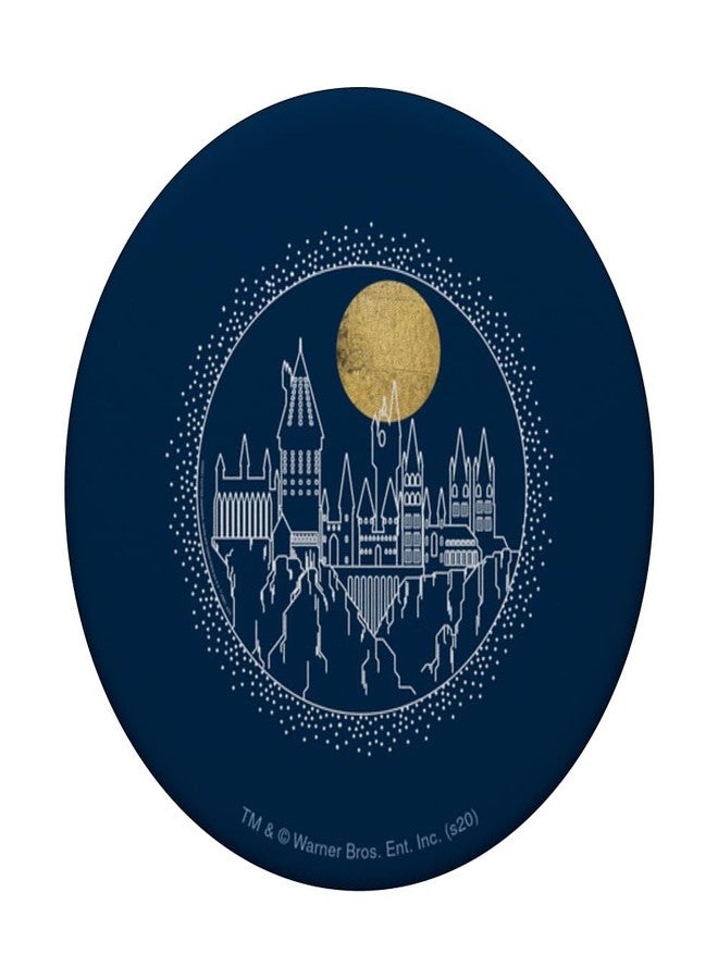 Harry Potter Hogwarts Full Moon Line Art PopSockets Adhesive PopGrip - Image 3