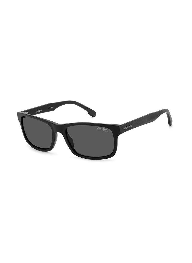 Carrera - Men's UV Protection Rectangular Sunglasses - Carrera 299/S Mtt Black 57 - Lens Size: 57 Mm - Image 1