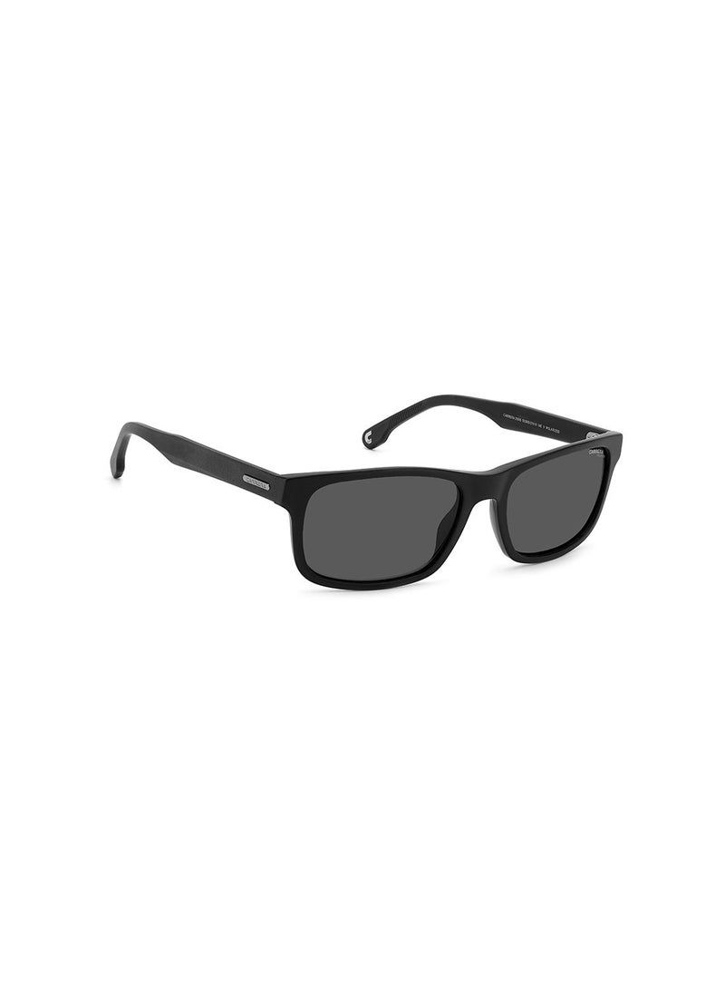 Carrera - Men's UV Protection Rectangular Sunglasses - Carrera 299/S Mtt Black 57 - Lens Size: 57 Mm - Image 1