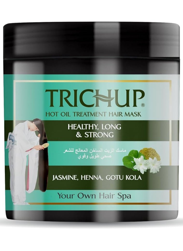 TRICHUP Trichup Healthy Long and Strong Hot Oil Treatment Hair Mask-450 Ml  - Image 1