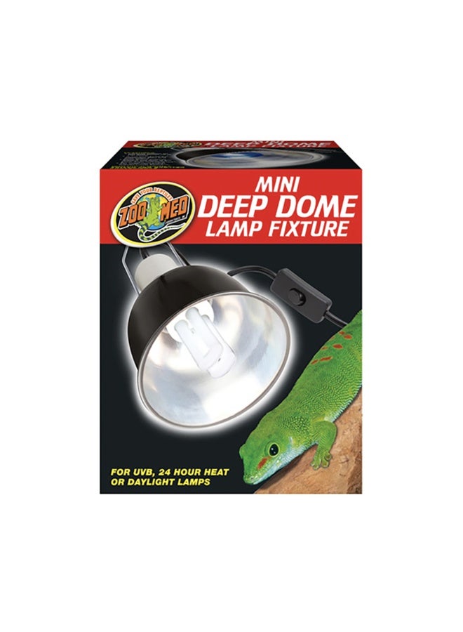 Zoo Med Zoo Med Mini Deep Dome Fixture - 100W 
