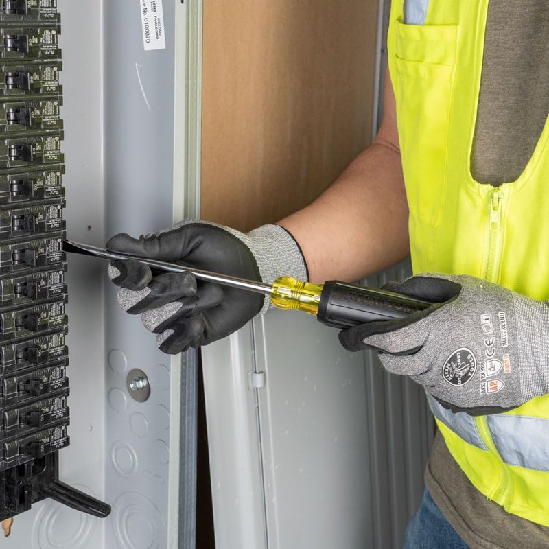 Klein Tools 602-7DD 5/16-Inch Keystone Demolition Screwdriver, 7-Inch Shank - Image 3