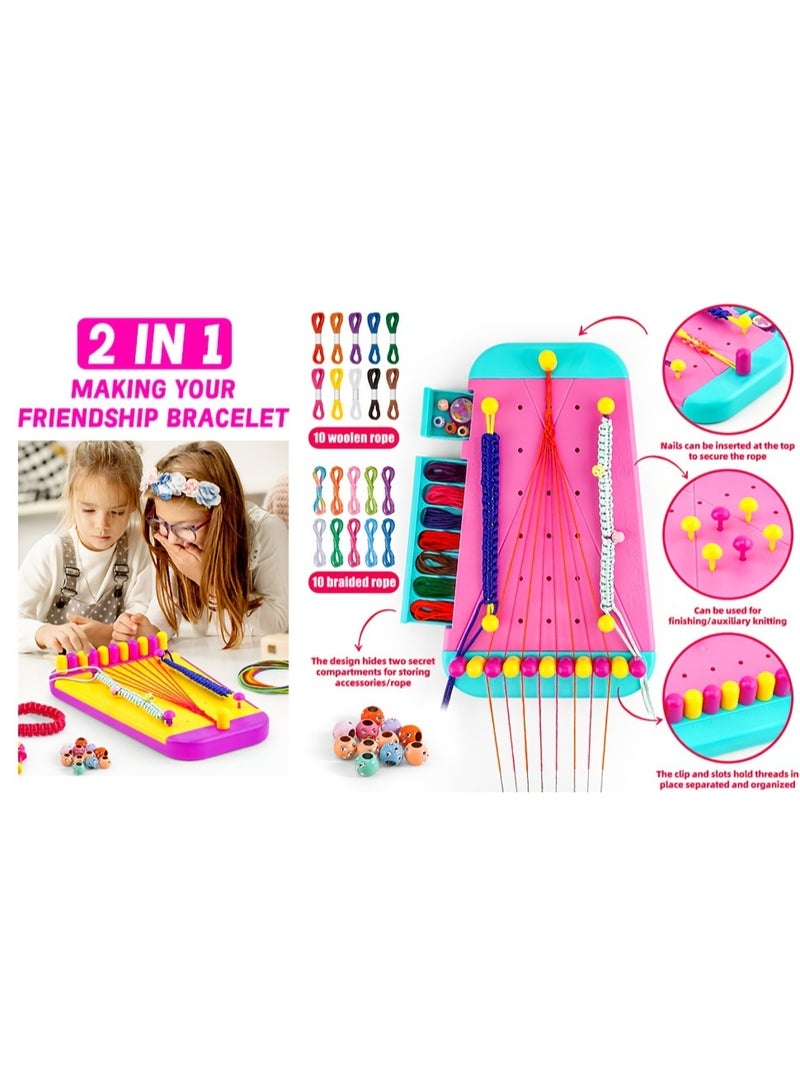 BEBEGO Bracelet Making Kit, Bracelet Necklace Jewelry Making Tool, Children's DIY Set Toys, Craft Toys, Girls' Games, Ideal Gifts for Girls - Image 3
