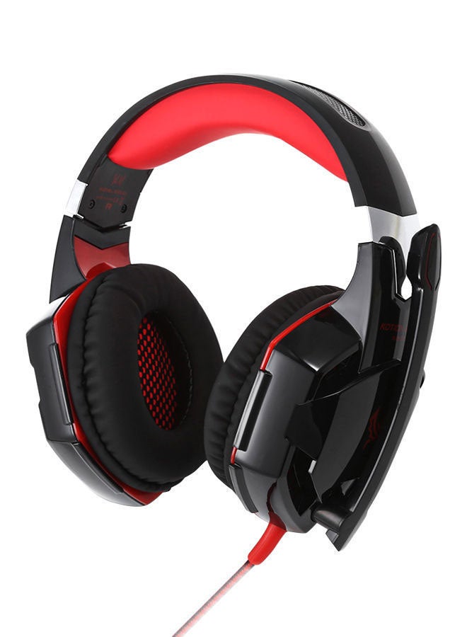 KOTION EACH LED Wired Over-Ear Headsets With Mic - Image 1