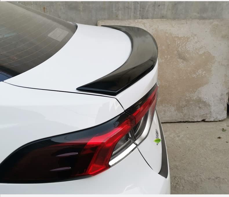 MUCO Trunk Lid Rear Spoiler for 2021-2024 Toyota Corolla - Glossy Black - Image 2