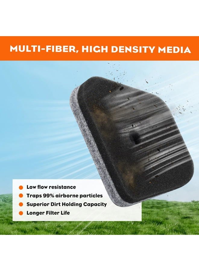 HIPA (Pack of 5) Air Filter for STIHL FS87 FC100 FC110 FC90 HL100 HL90 HT100 HT131 KM100 KM110 Trimmer - Image 5