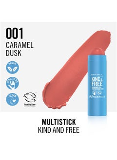 RIMMEL LONDON Kind And Free Multi-Stick - 001 - Caramel Dusk  - Image 4