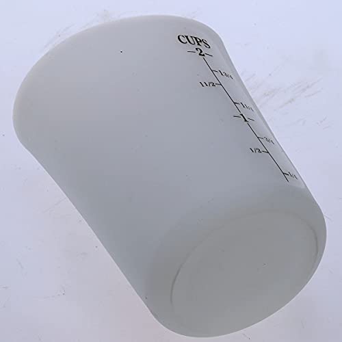 Szxc Silicone Flexible Nestable Measuring Cups Set for Epoxy Resin, Butter, Chocolate - 4 Cup + 2 Cup + 1 Cup - Melt Stir Squeeze & Pour - BPA Free - Standard & Metric Measurment Markings - Image 4